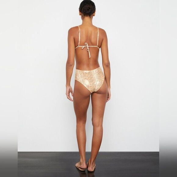 Onia | Rose One Piece in Python liquid suede - Picture 11 of 13